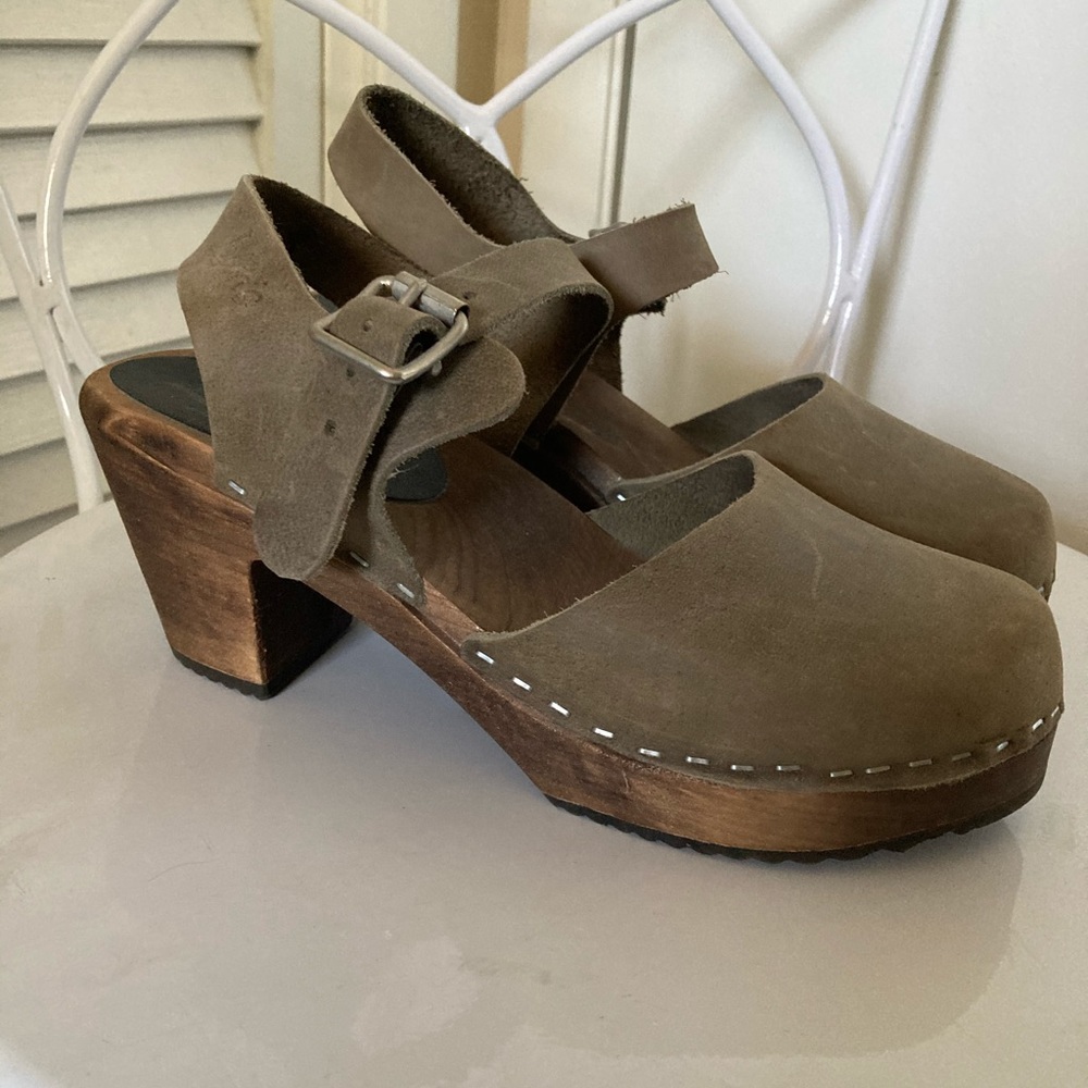 Lotta from Stockholm Clogs Highwood Taupe Size 36